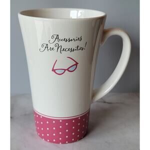 45th Anniversary Barbie Accessories Are Necessities Tall Mug by Hallmark